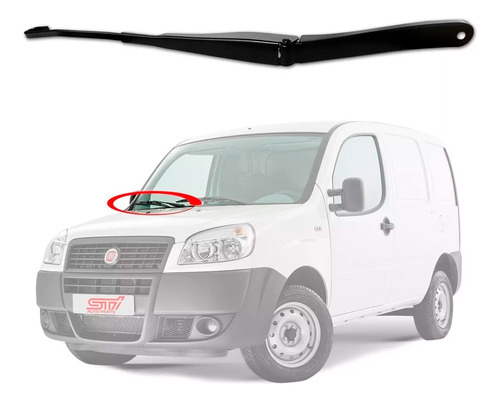 Haste Limpador Para Brisa Direito Fiat Doblo Cargo 2014