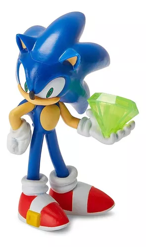 Boneco Sonic The Hedgehog Action Figure Montável 10cm - 4G SHOP