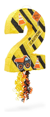 Piñata De Cuerda Número 2, Suministros De Construcción P.