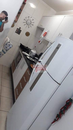 Imagem 5 de 7 de Apartamento Com 2 Dormitórios À Venda, 47 M² Por R$ 235.000,00 - Vila Linda - Santo André/sp - Ap2819