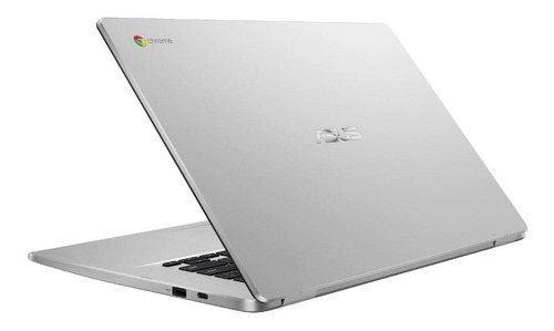 Imagen 5 de 7 de Laptop Asus Chromebook C523NA silver 15.6", Intel Celeron N3350 4GB de RAM 32GB SSD, Intel HD Graphics 500 60 Hz 1366x768px Google Chrome