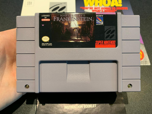 Mary Shelley's Frankenstein Nintendo Snes (Usado)