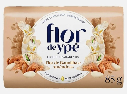 Sabonete Amêndoas E Flor De Baunilha Ypê Kit C/24