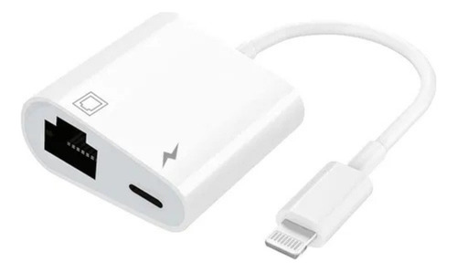 Adaptador Ethernet Lightning Rj45 Compativel iPhone Rede