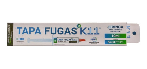 Sellador K11 Tapa Fugas Jeringa 10ml