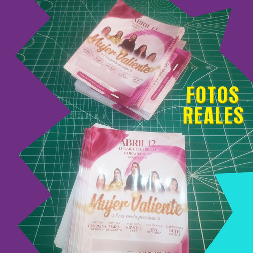 Volantes Flyers Publicitario Media Carta Mejor Q El Glasse.