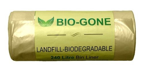 Bolsa De Basura Biodegradable Extra Grande 240 Litros 90x145