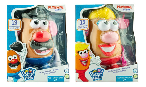 Playskool Friends Pack Sr Y Sra Cara De Papa 13 Pz Hasbro