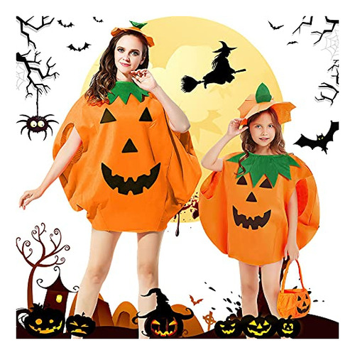 Trajes De Calabaza De Halloween Yumcute - Lindo Traje 9ygs1