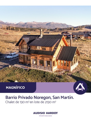 Casa En San Martín De Los Andes En Barrio Privado Noregon