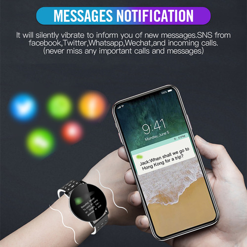 Reloj 19plus: 1.3 Pulgadas, Heart E, Pulsera Deportiva