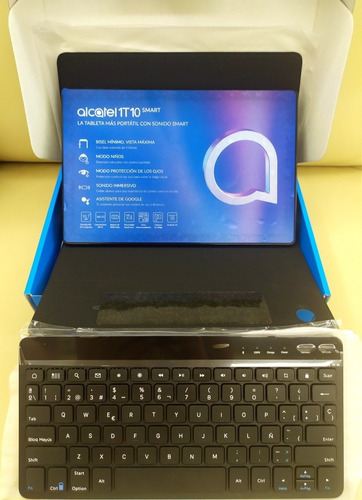Tablet Alcatel1 T10 Smart 2 Ram/32 Rom. Teclado Bluetooth