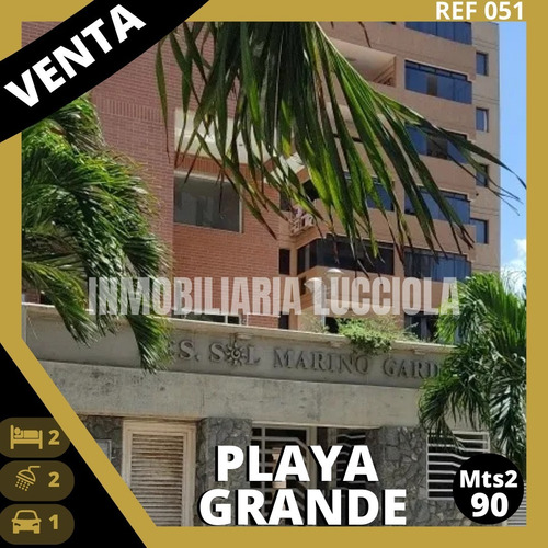 Imagen 1 de 12 de Apartamento De 90 Mts2 En Playa Grande, Edo. La Guaira Listo Para Ocupar Ref 051