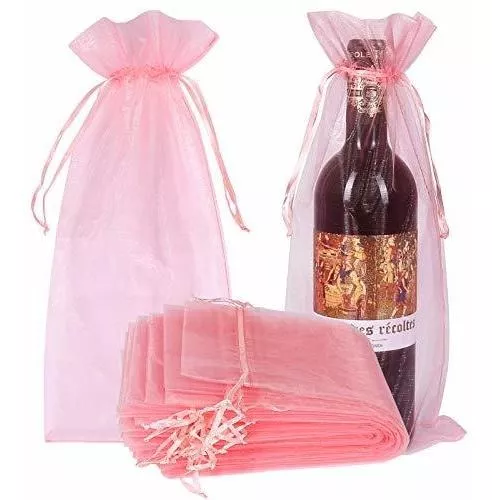  30 bolsas de regalo de tela de organza de diseñador y