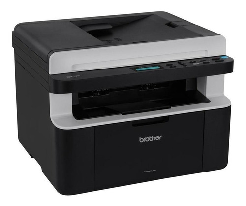 Imagen 2 de 3 de Impresora multifunción Brother DCP-1617NW con wifi negra 220V - 240V