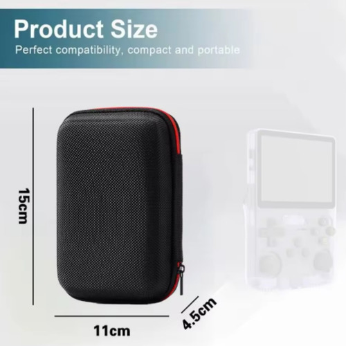 Funda Para Consola Portátil R36s - Con Cierre Y Elasticos