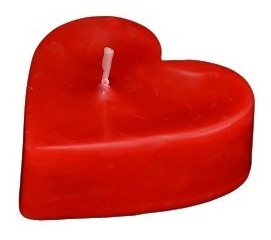 Imagen 5 de 10 de Velas Corazon X 20 Unidades