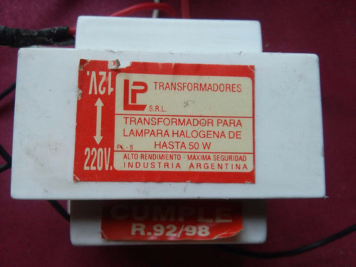 Transformadores 220 Volts / 12 Volts 4 Amper 50 Watts