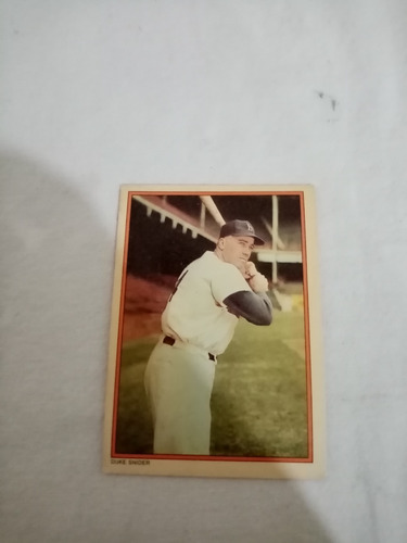 Barajitas Album Beisbol Mlb Topps 1985 Duke Snider C149