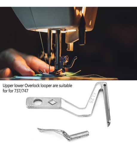 Aleación Superior Inferior Overlock Looper Reemplazo Para 7