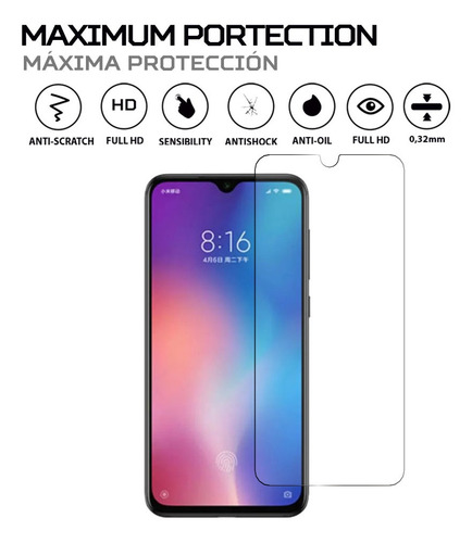 Protector Mica Pantalla Para Xiaomi Mi 9 Se