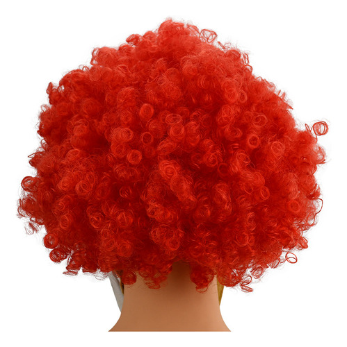 Máscara De Látex De Palhaço Sorridente De Boca Grande Ruiva