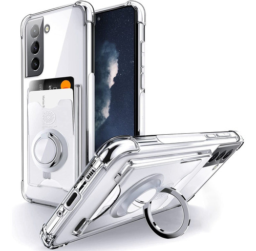 Funda Para Samsung Galaxy S21 Plus 5g  ( Transparente )