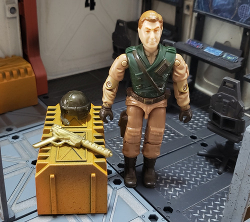 Comandos Em Ação/ Gi Joe Major Storm 1990 Impecável E Raro! (Usado)