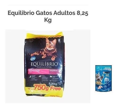 Equilibrio Gato 8,25k + Sachet +  Envio Gratis