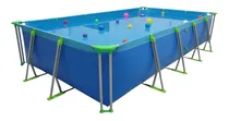 Comprar Pileta De Lona 4,50 X 2,50 X 0,80 -fabrica- Garantia 6 Años