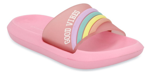 Huarache Fiesta Pv71037 Arcoiris Dama Zona Humeda Alberca