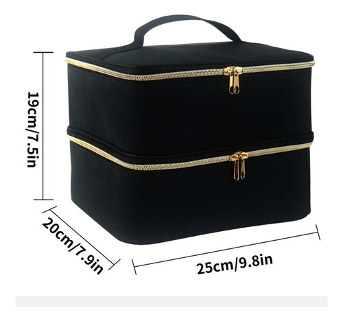 Bolsa De Transporte De Para Unhas Com Divisores Macios