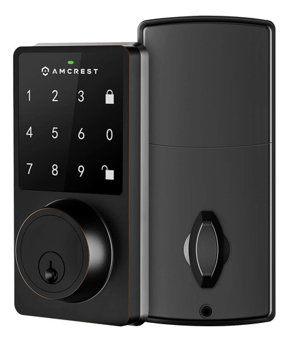 Amcrest Keyless Entry Door Lock Deadbolt, Cerraduras De Puer