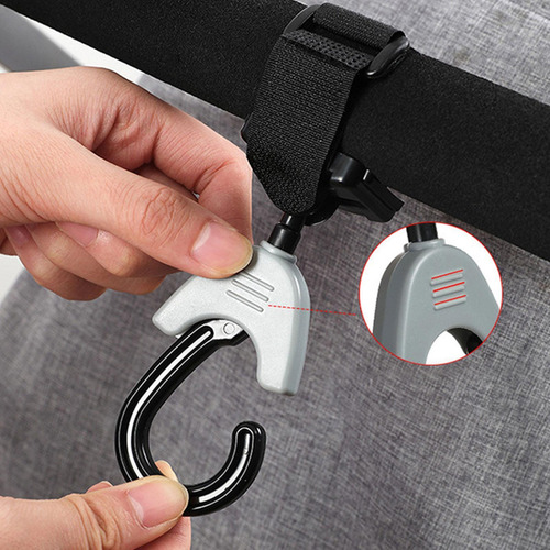 Ganchos De Cochecito Para Bolsas De Pañales Clips De Cocheci