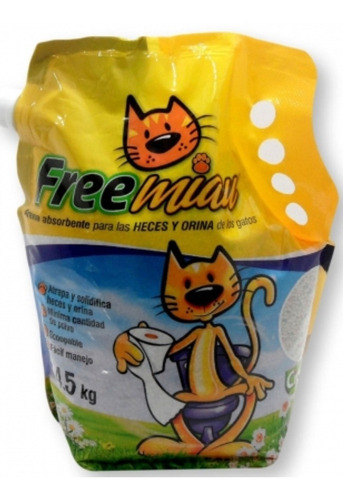 Arena Free Miau 4.5 Kg 