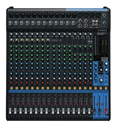 Mesa De Som Analógica Yamaha Mg-20xu 20 Canais