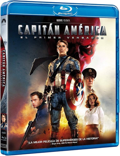 Capitan America Pelicula Blu-ray Original Nueva Sellada