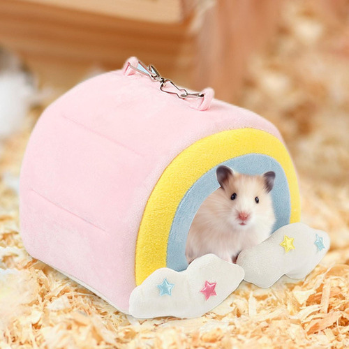 Para Cobaya Conejo Erizo Cama Cueva Acogedora Casa