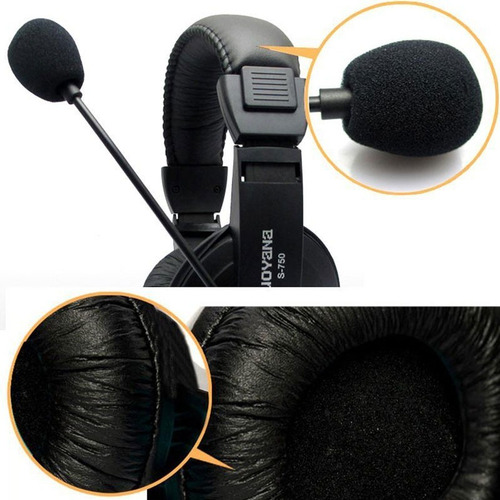 Auriculares Con Cable Y Microfono Gamer Vincha S-750