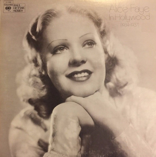 Alice Faye In Hollywood (1934-1937) Importado Lp Pvl