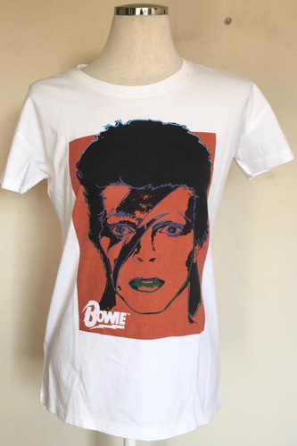 Poleras Manga Corta David Bowie 