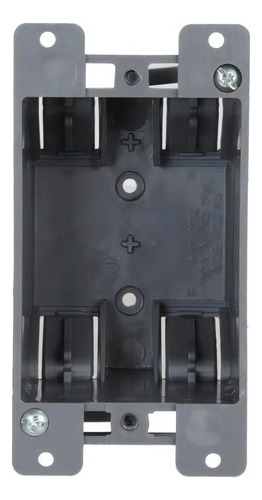 Newhouse Hardware Caja De Enchufes Eléctricos De Pvc Color Gris