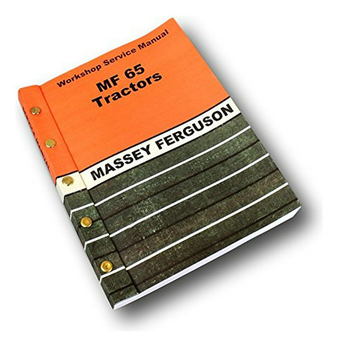Manual De Massey Ferguson Mf 65 Tractor Service Repair Shop 