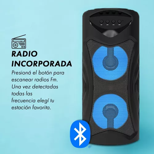 Caja de audio inalámbrica portátil para karaoke