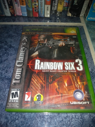Xbox Clásico Juego Rainbow Six Lockdown En Caja Del 3