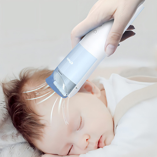 Máquina de cortar cabelo elétrica para homens e crianças, kit de corte. Cor com função de vácuo