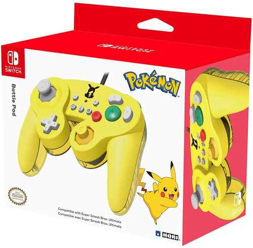 Hori Pikachu Tipo Gamecube Control Gamer Gamepad Switch Pc 