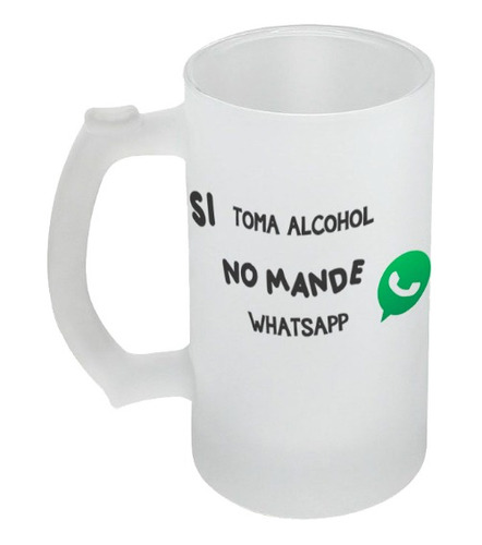 Vaso Chopero Personalizado Chop43 No Mande Whatsapp