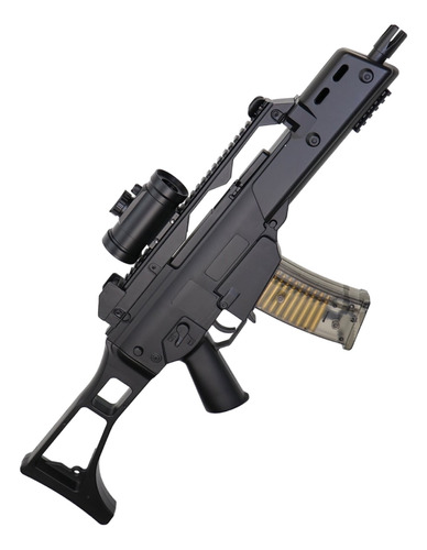 Fusil-pistola-airsoft-g36-resorte-polimero+1000 Balines