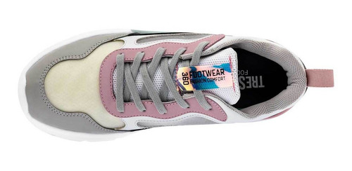 Tenis 360 Brussels Para Mujer Talla 23 Al 26 Color Blanco E2